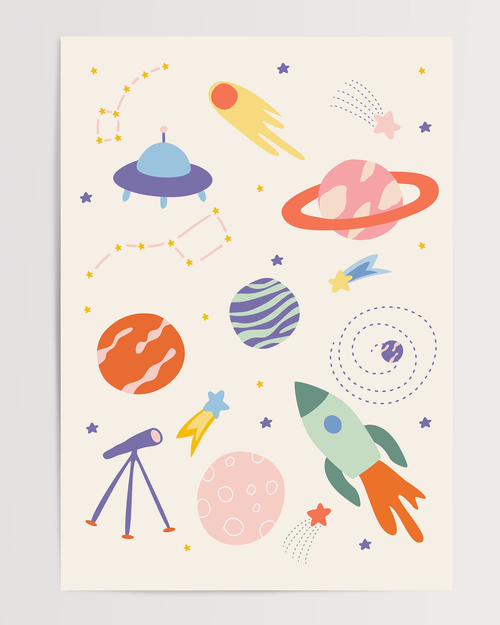 Little Astronomer's Dream The Poster Square