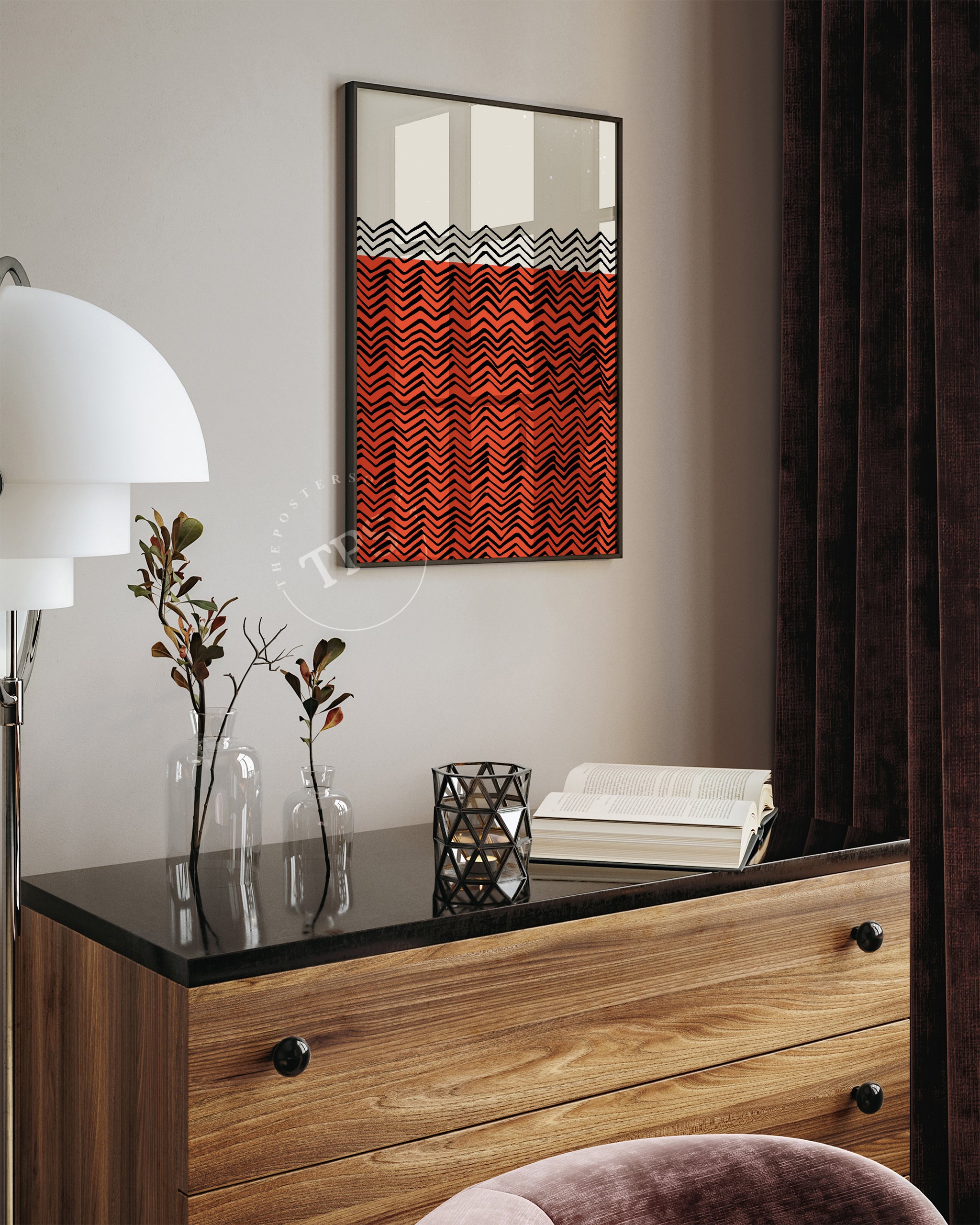 Minimalistic Abstract N6 The Poster Square