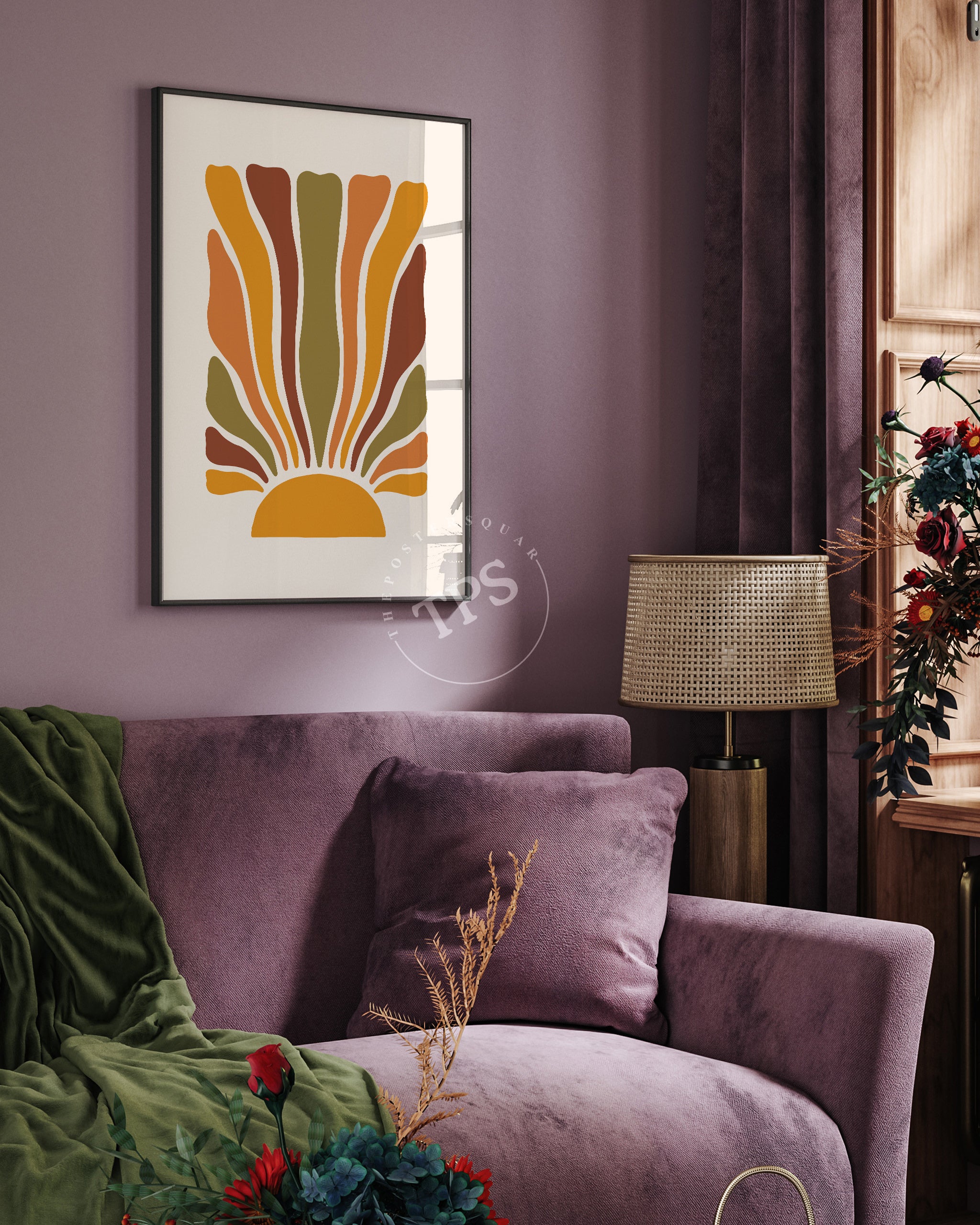 Sunny Foliage The Poster Square