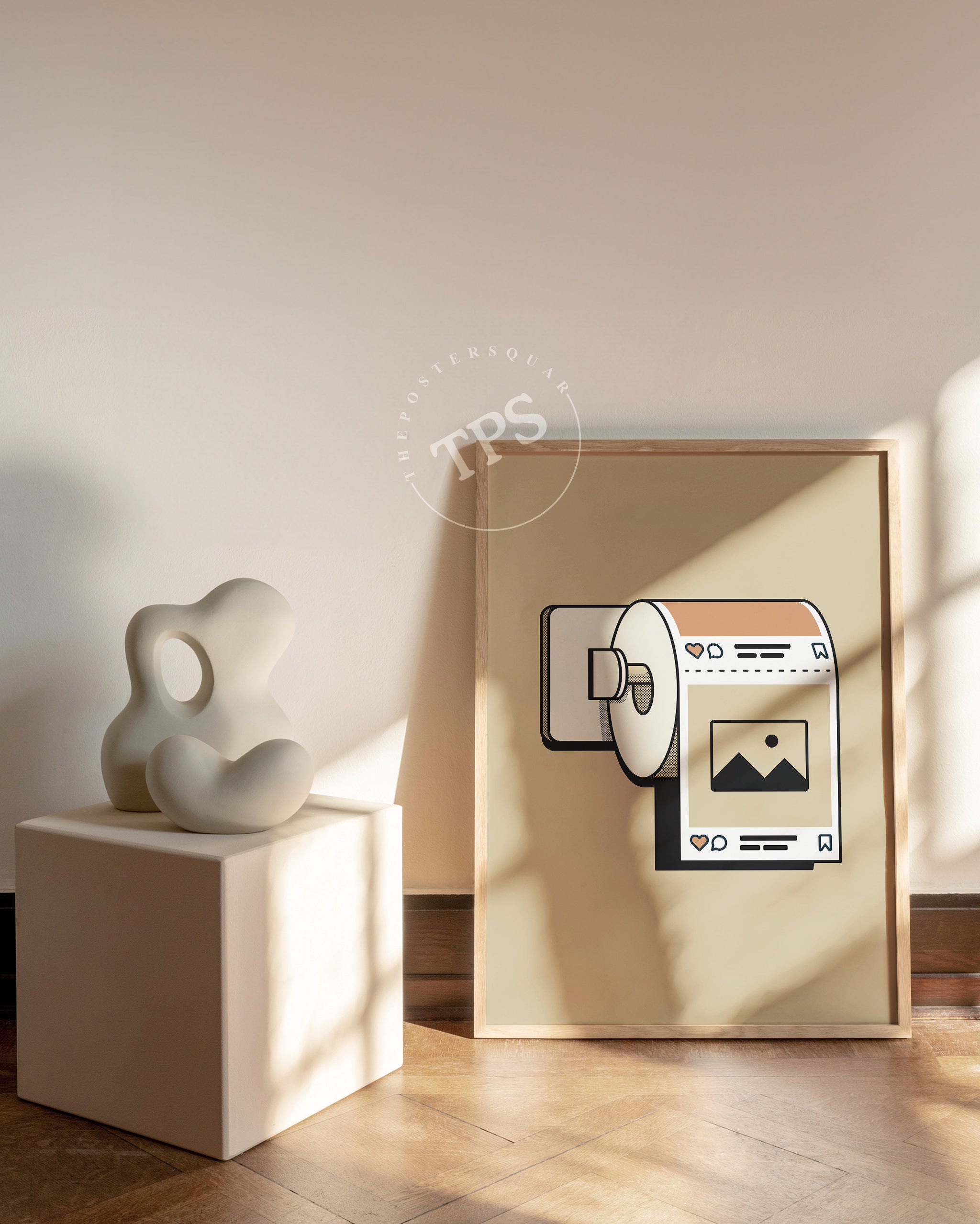 Feed Flush The Poster Square