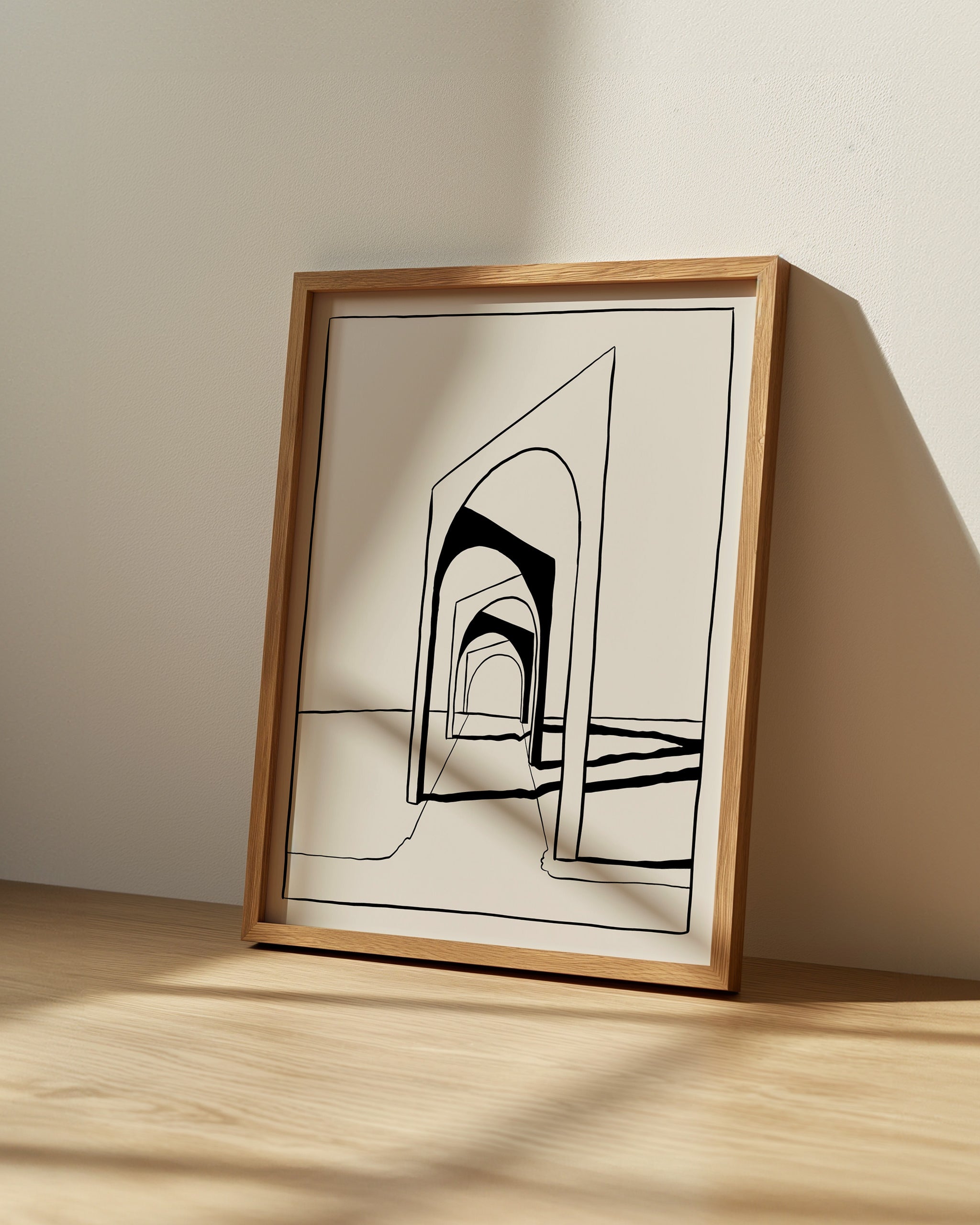 Monochrome Elegance-psoter-wall_art-decor-The Poster Square