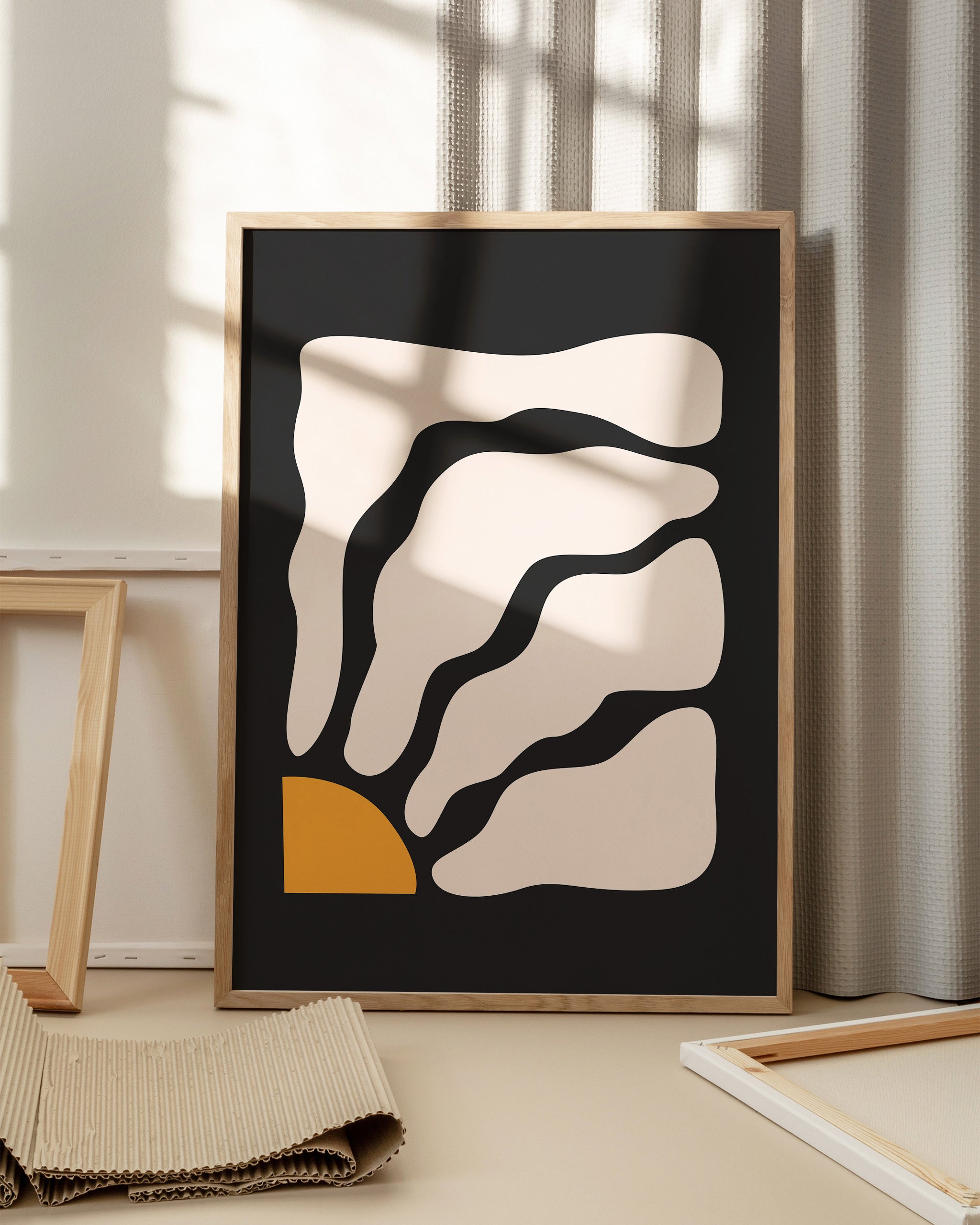 Eclipse in Monochrome No.5-psoter-wall_art-decor-The Poster Square