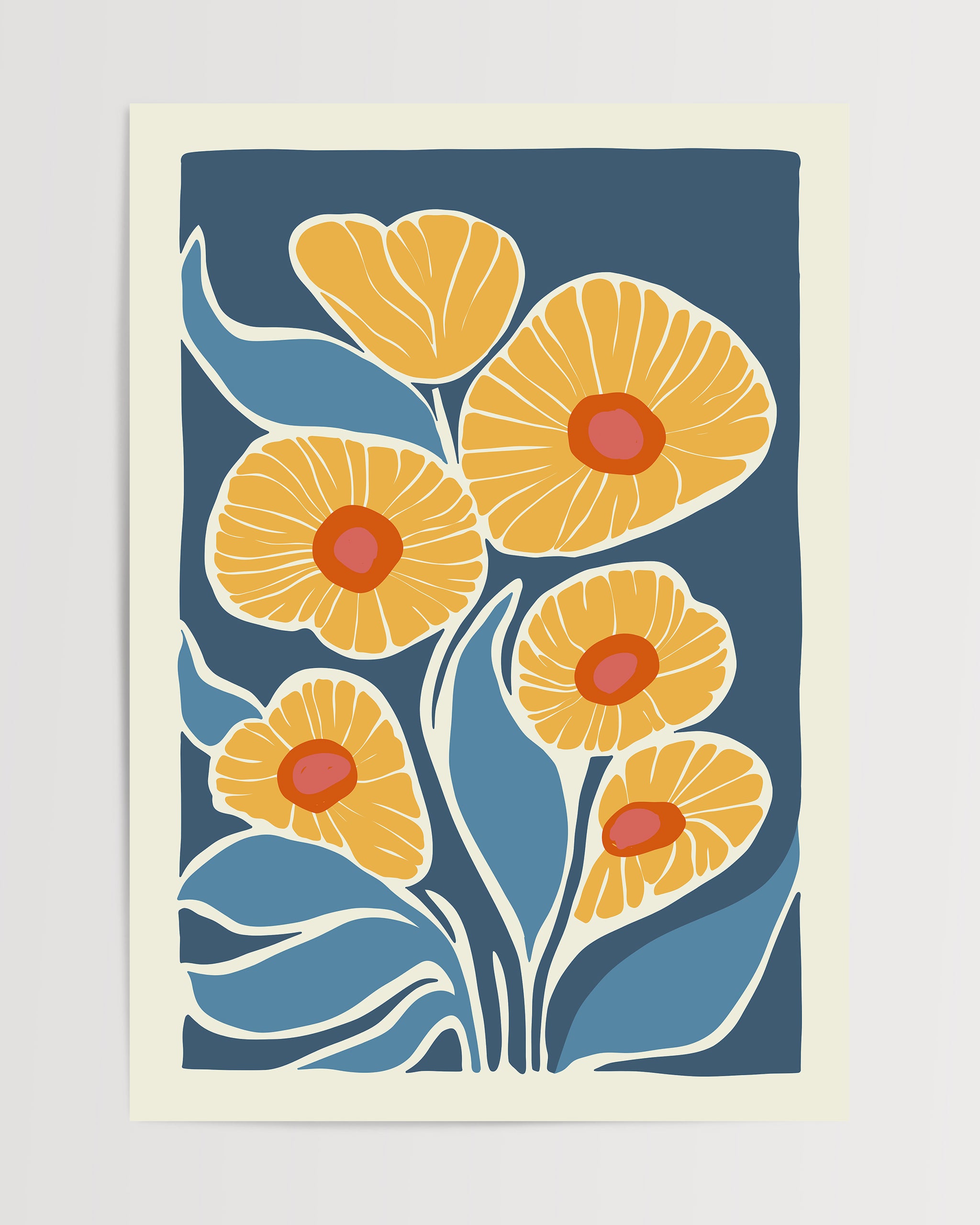 Floral Charm No.4-psoter-wall_art-decor-The Poster Square