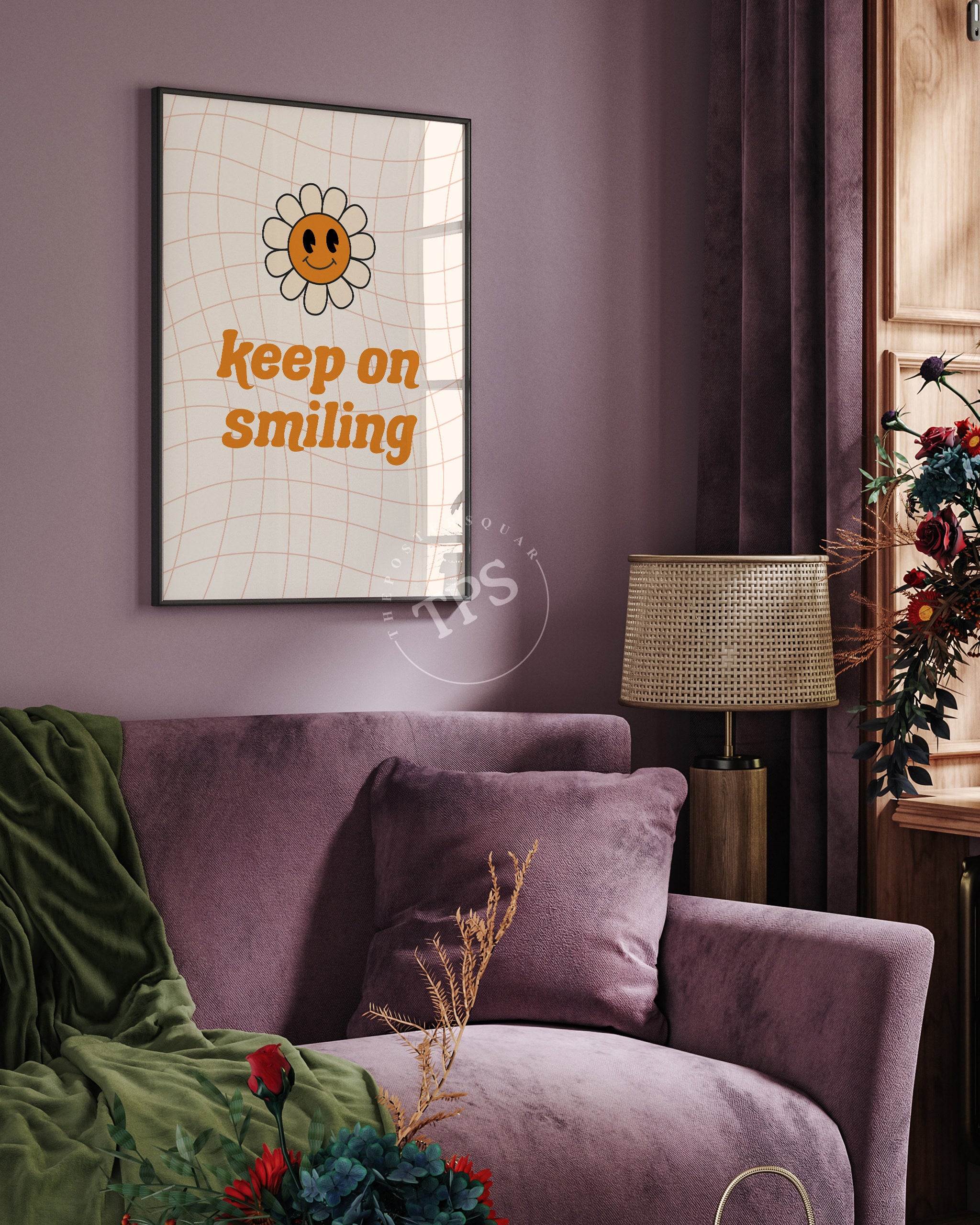 Keep on Smiling The Poster Square