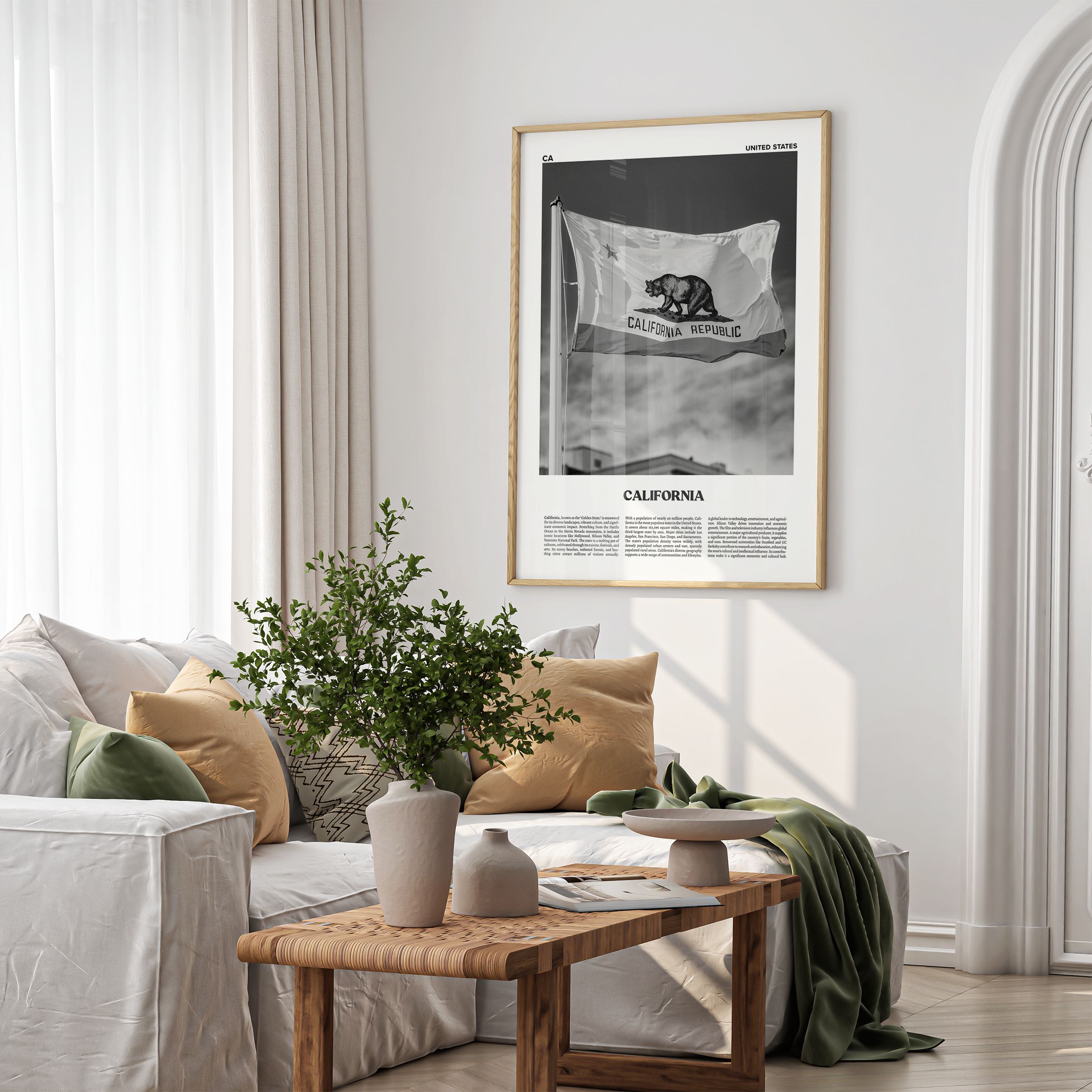 California No.3-psoter-wall_art-decor-The Poster Square