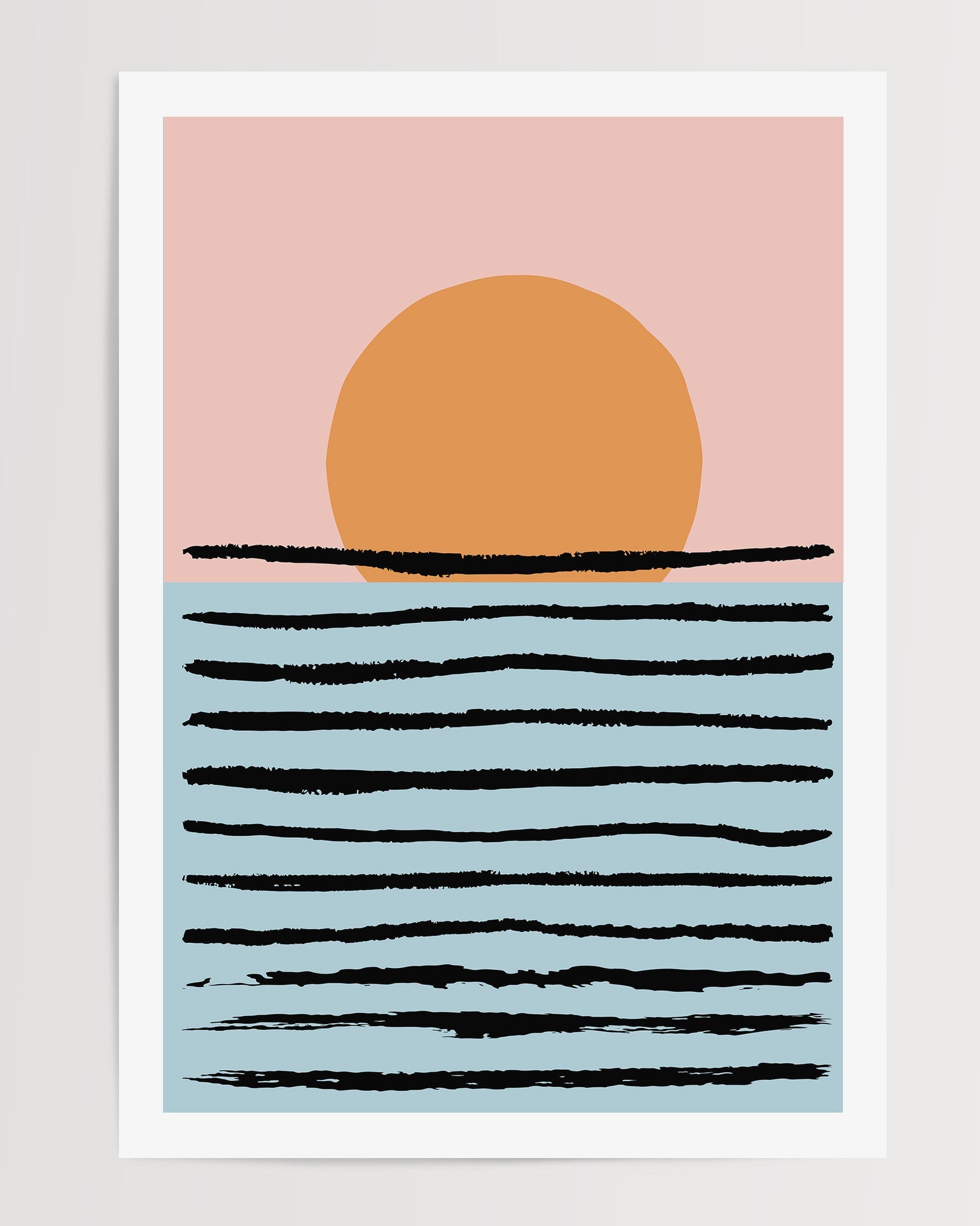 Dusk Reflection The Poster Square