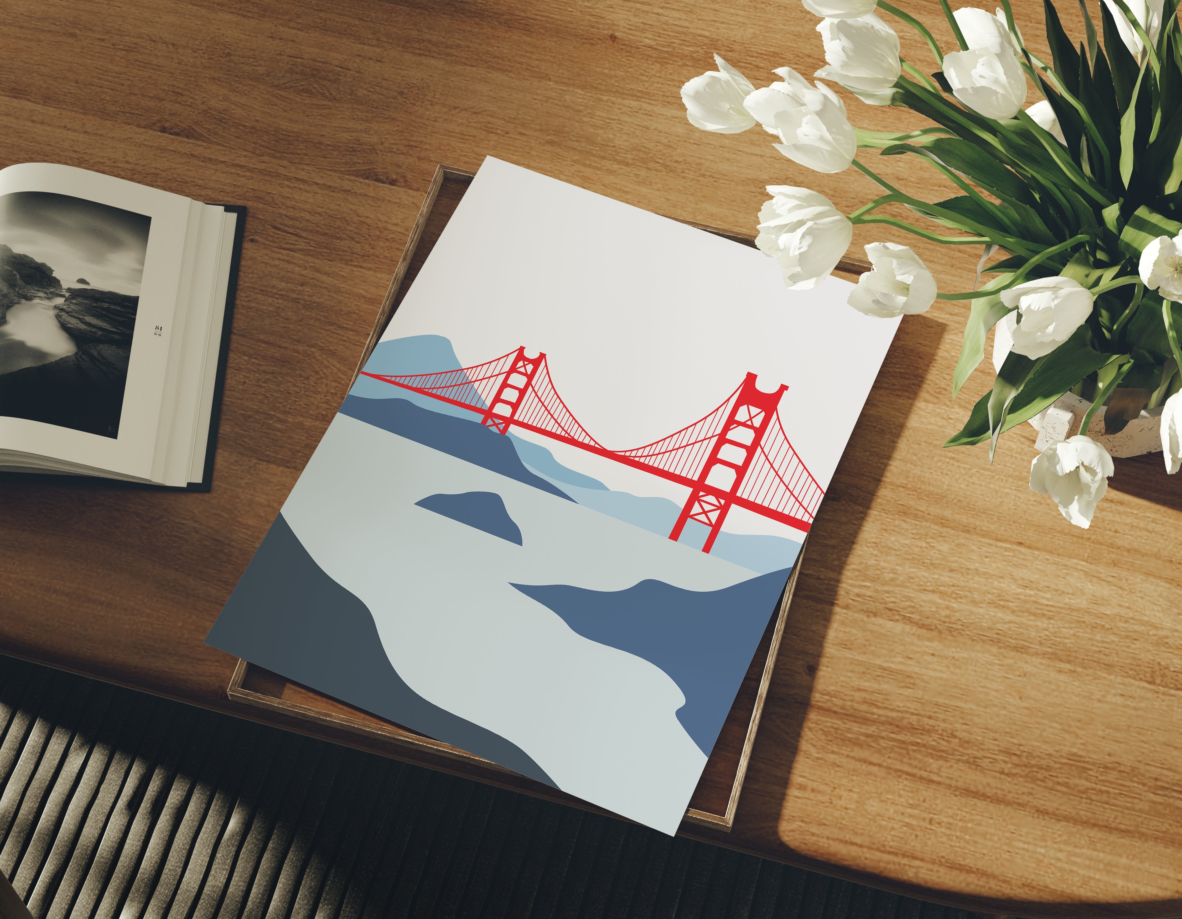 Golden Gate Bridge - San Francisco The Poster Square