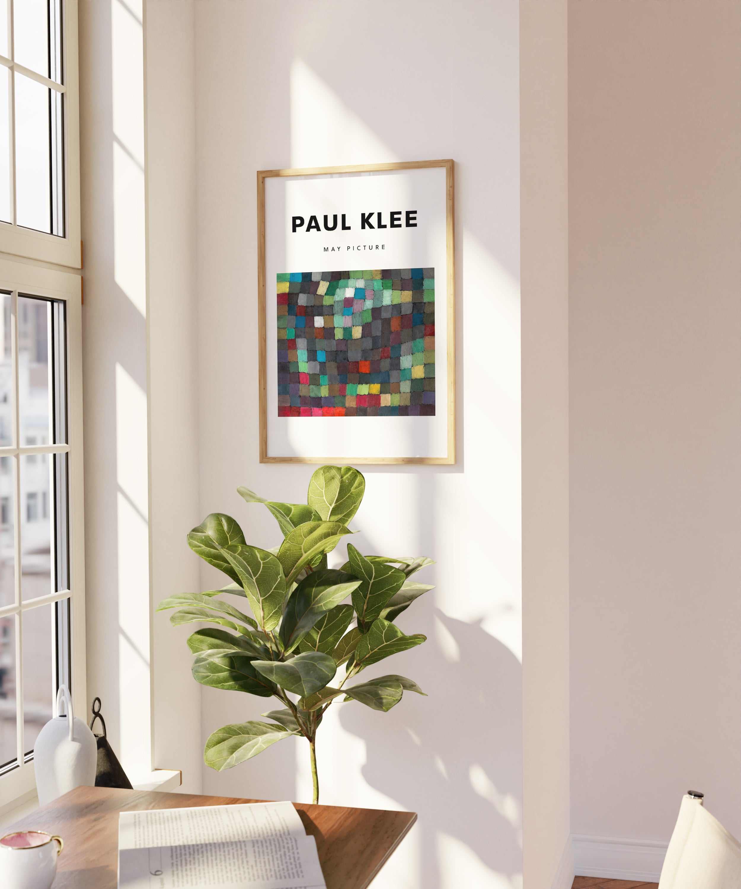 May Picture abstract painting 1925 The Poster Square