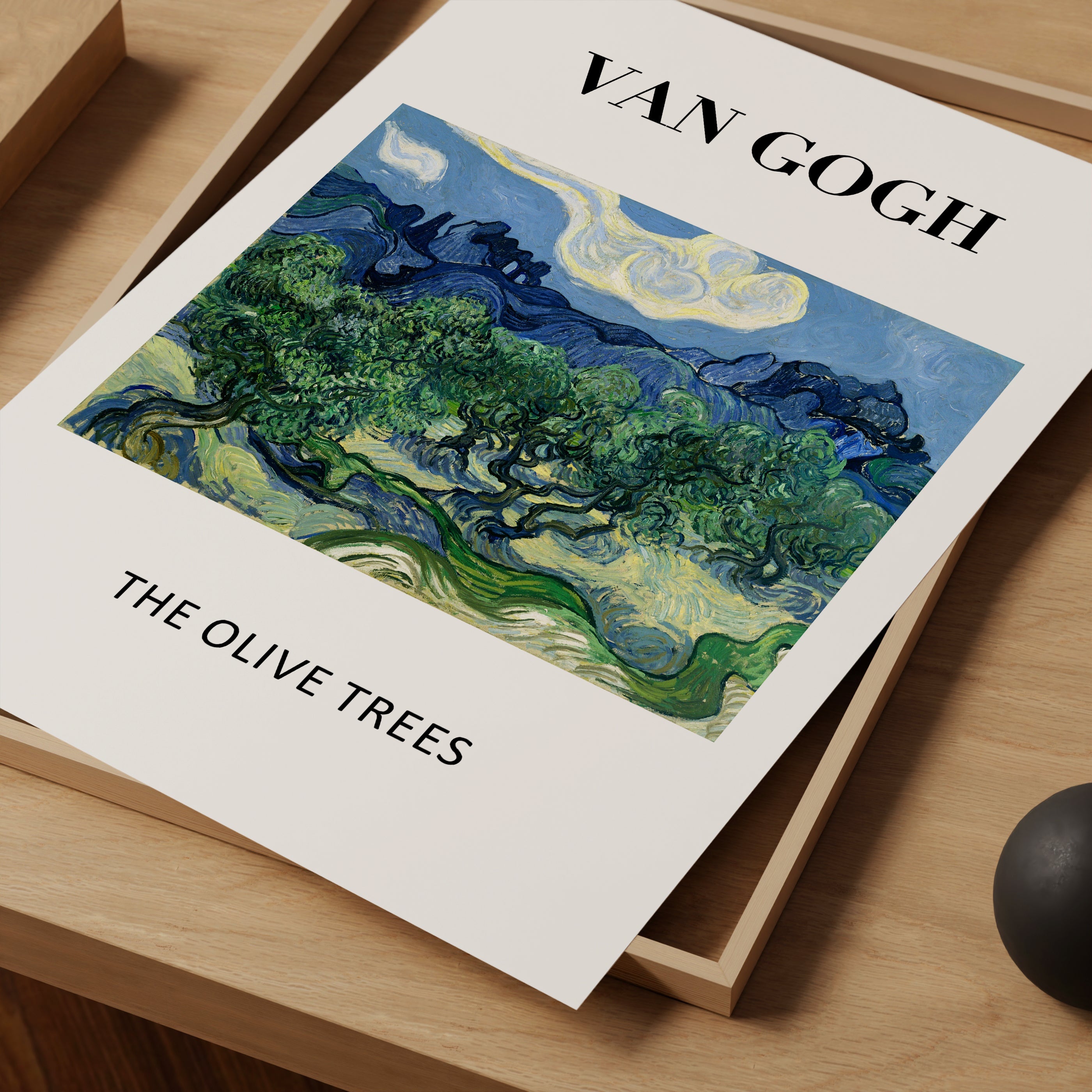 Olive Trees (1889) The Poster Square