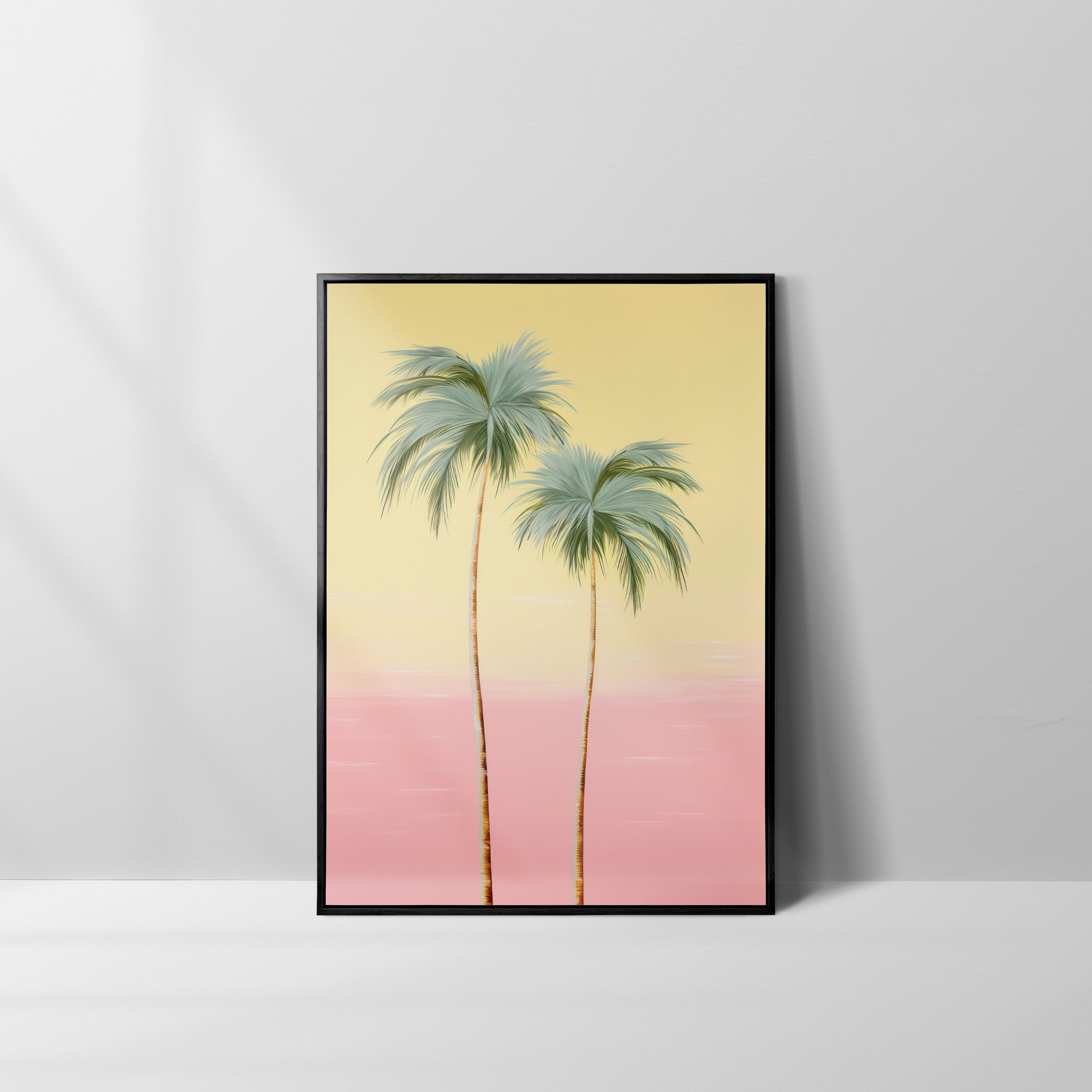 Summer Palm Tree The Poster Square