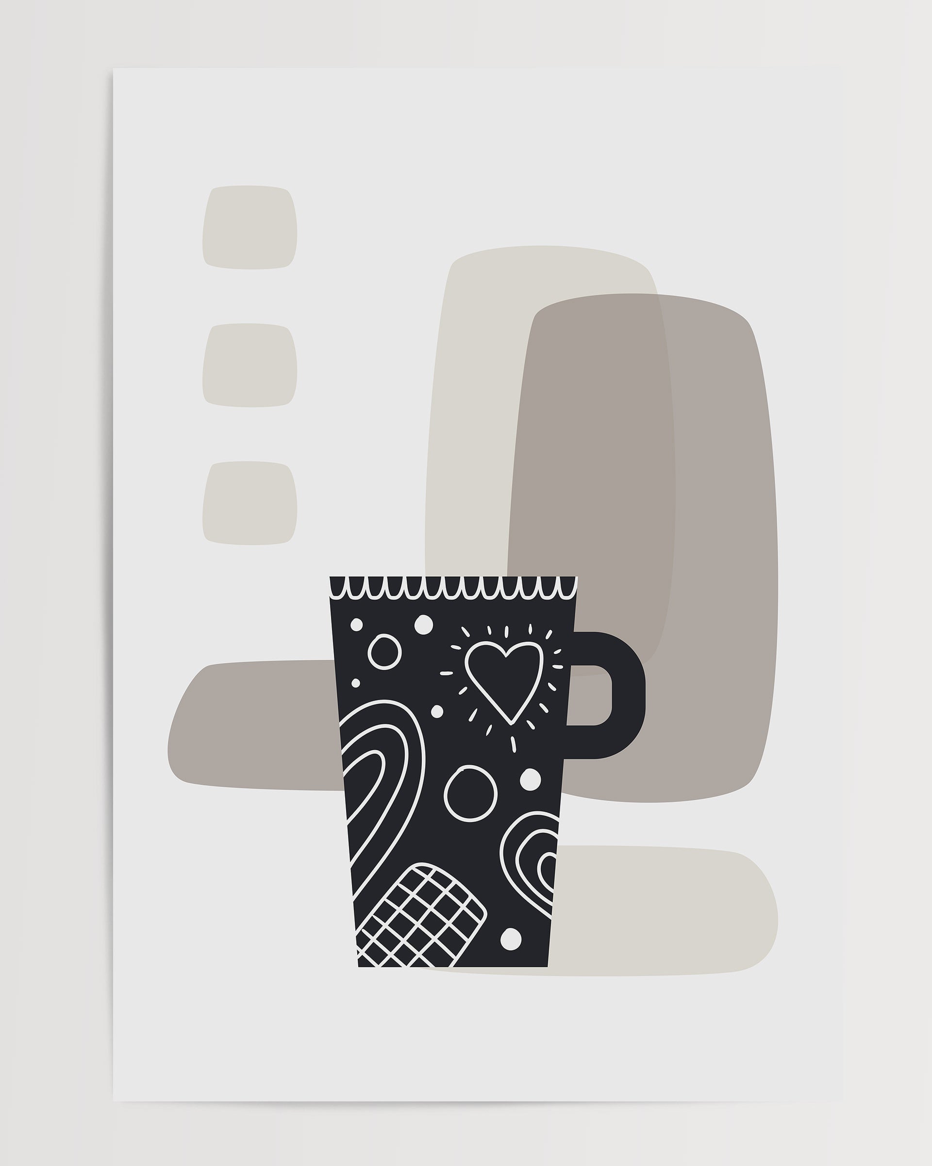 Tea Abstract The Poster Square