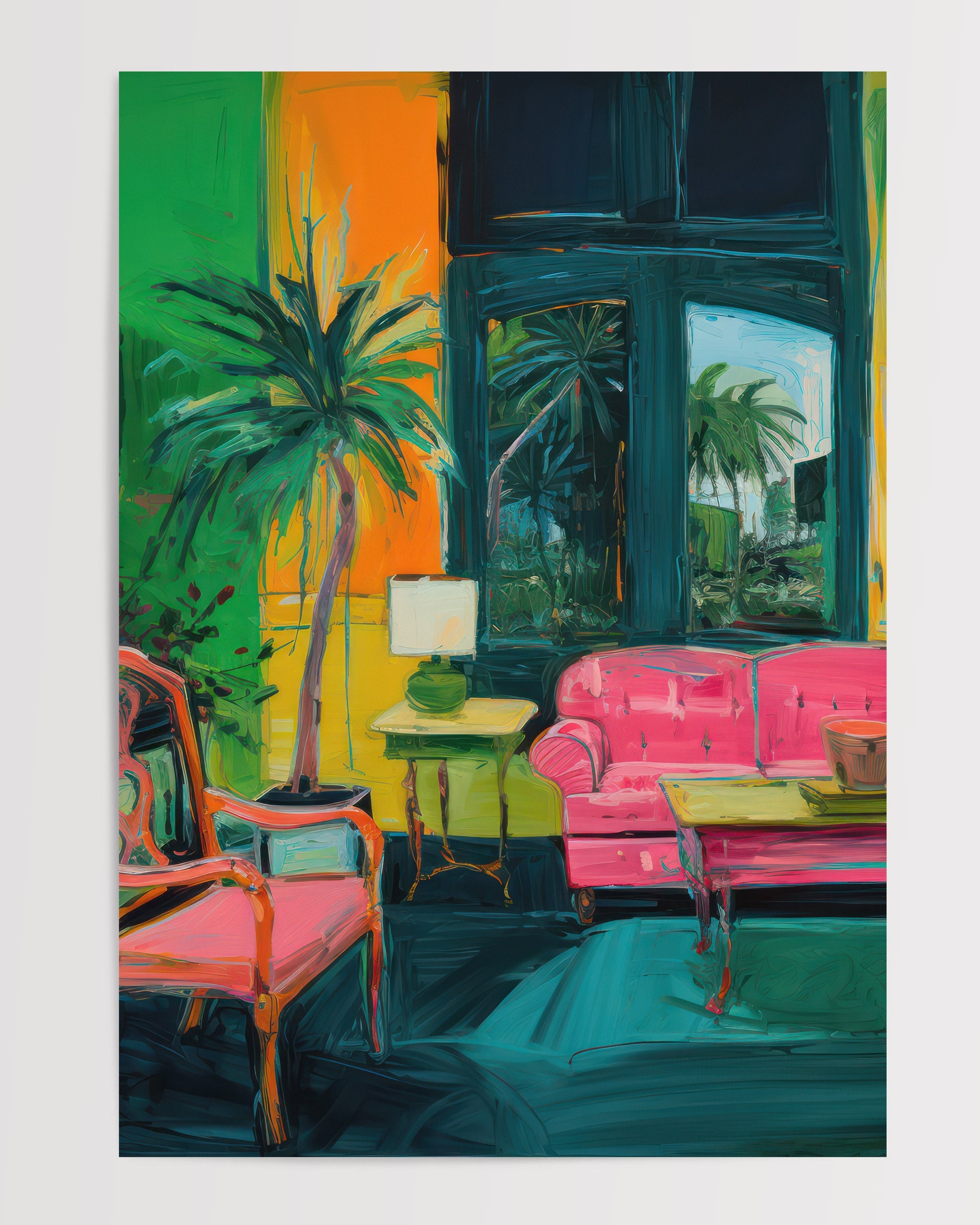 The Living Room The Poster Square