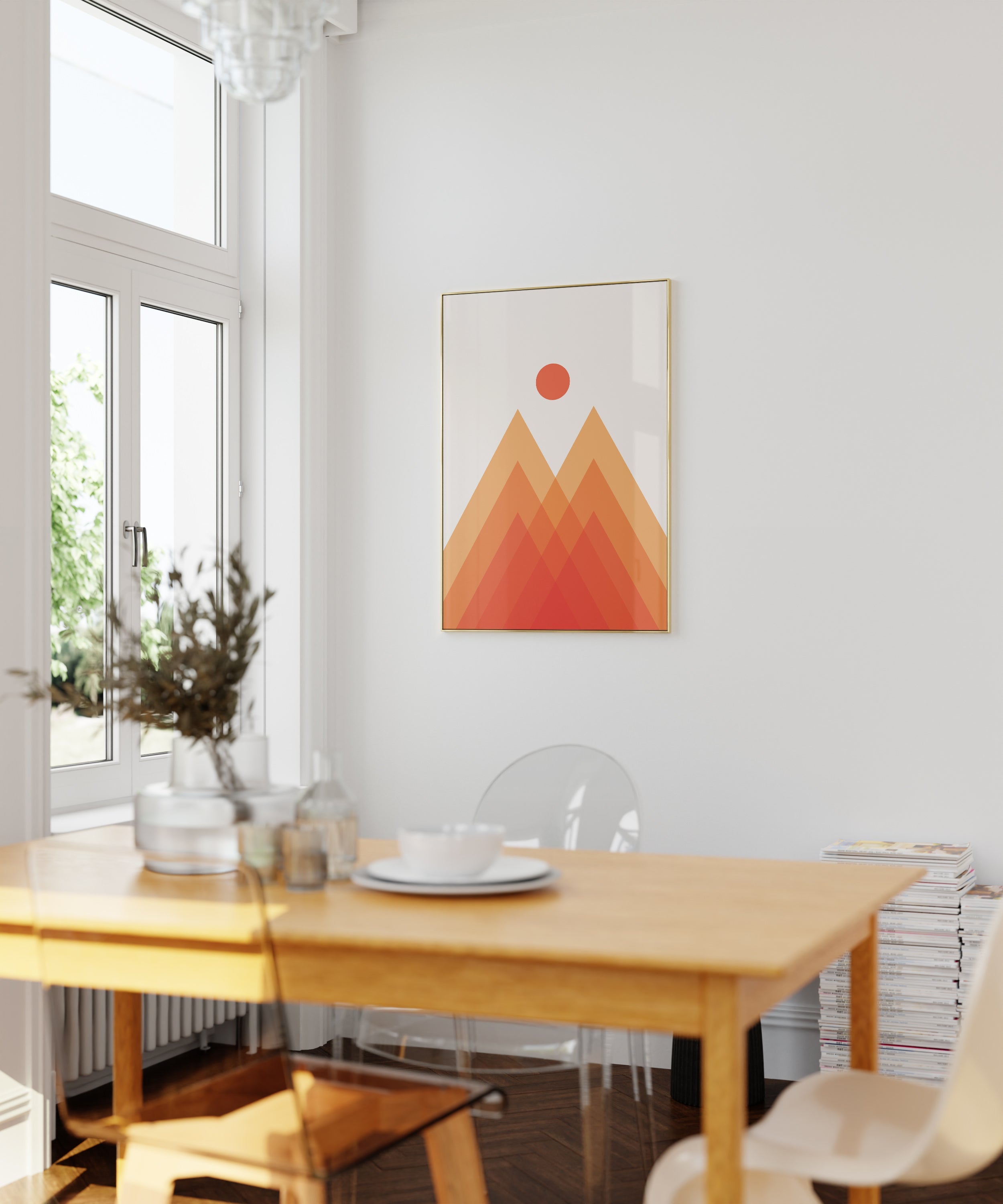 The Peak - Abstract The Poster Square