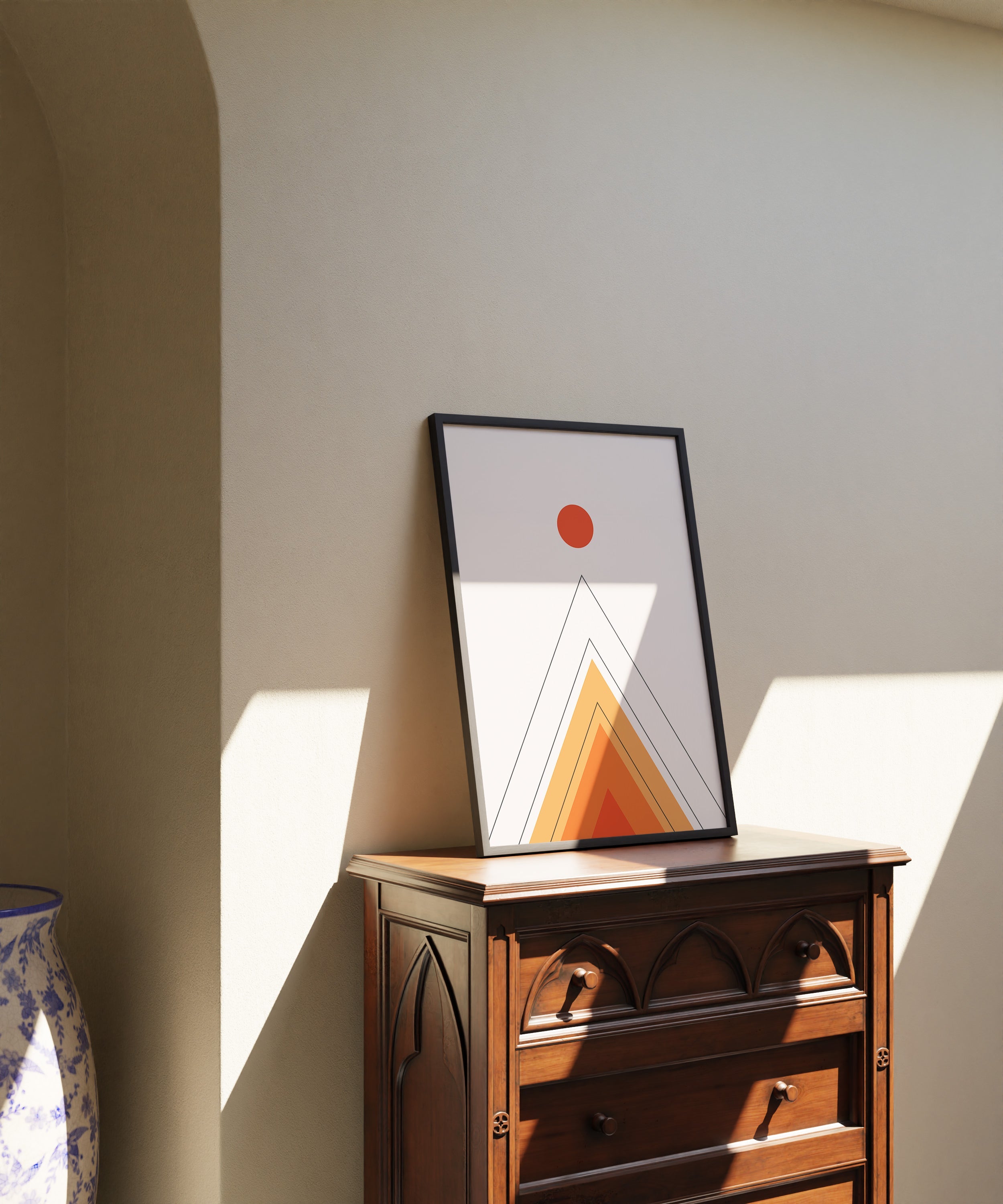 The Peak - Abstract The Poster Square