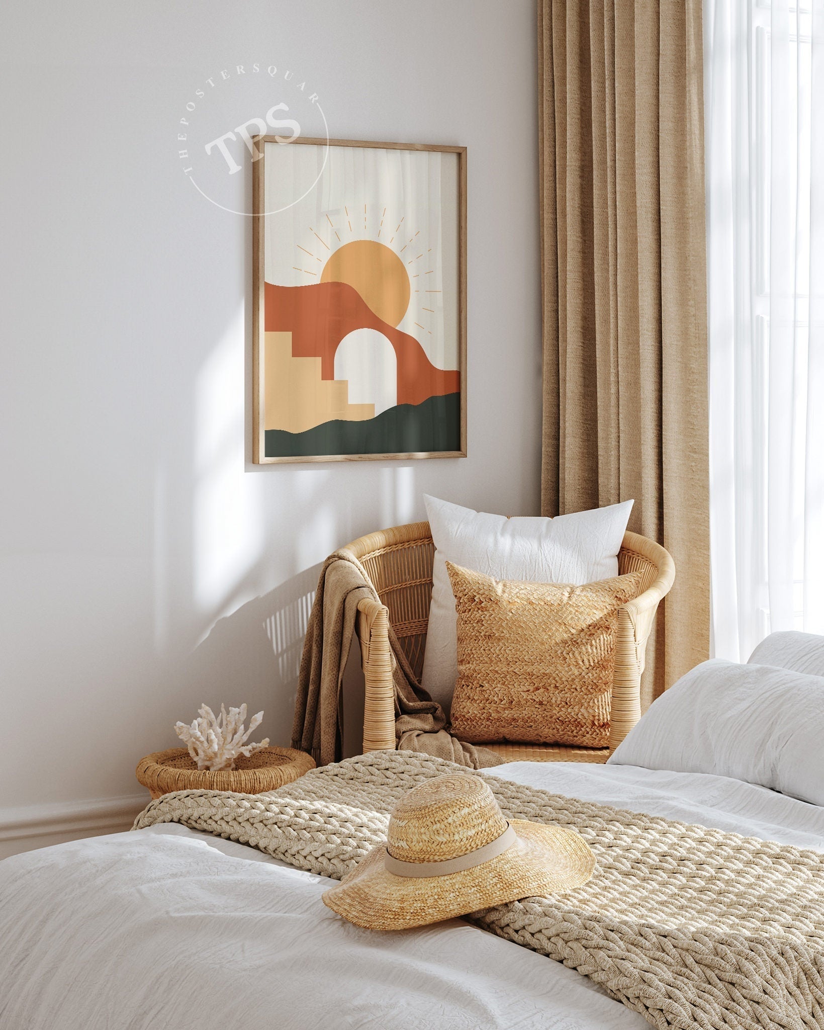 Abstract Landscape N9-psoter-wall_art-decor-The Poster Square