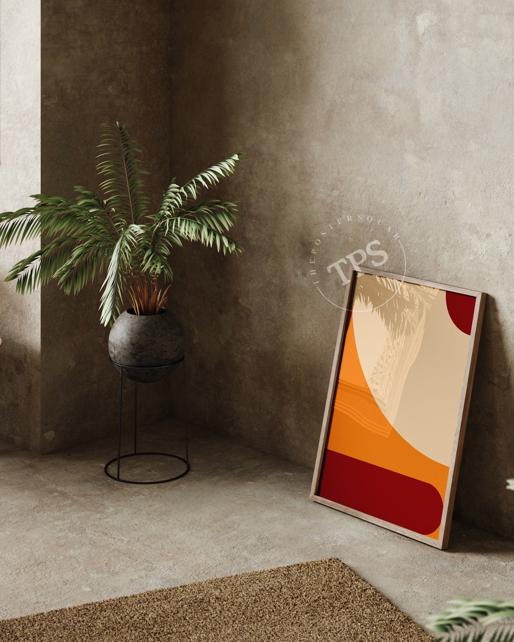 Abstract Mingle N36-psoter-wall_art-decor-The Poster Square