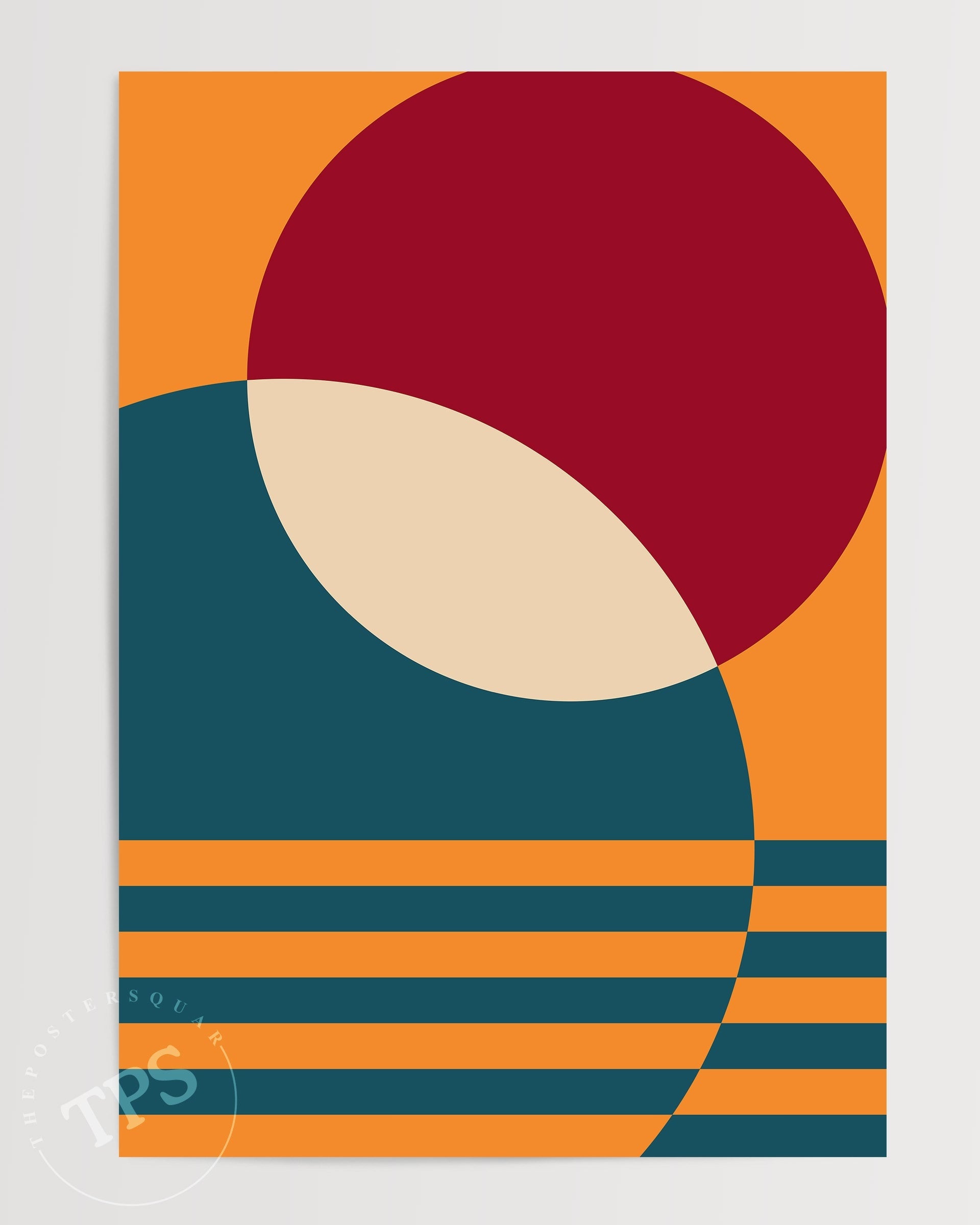 Abstract Mingle N37-psoter-wall_art-decor-The Poster Square