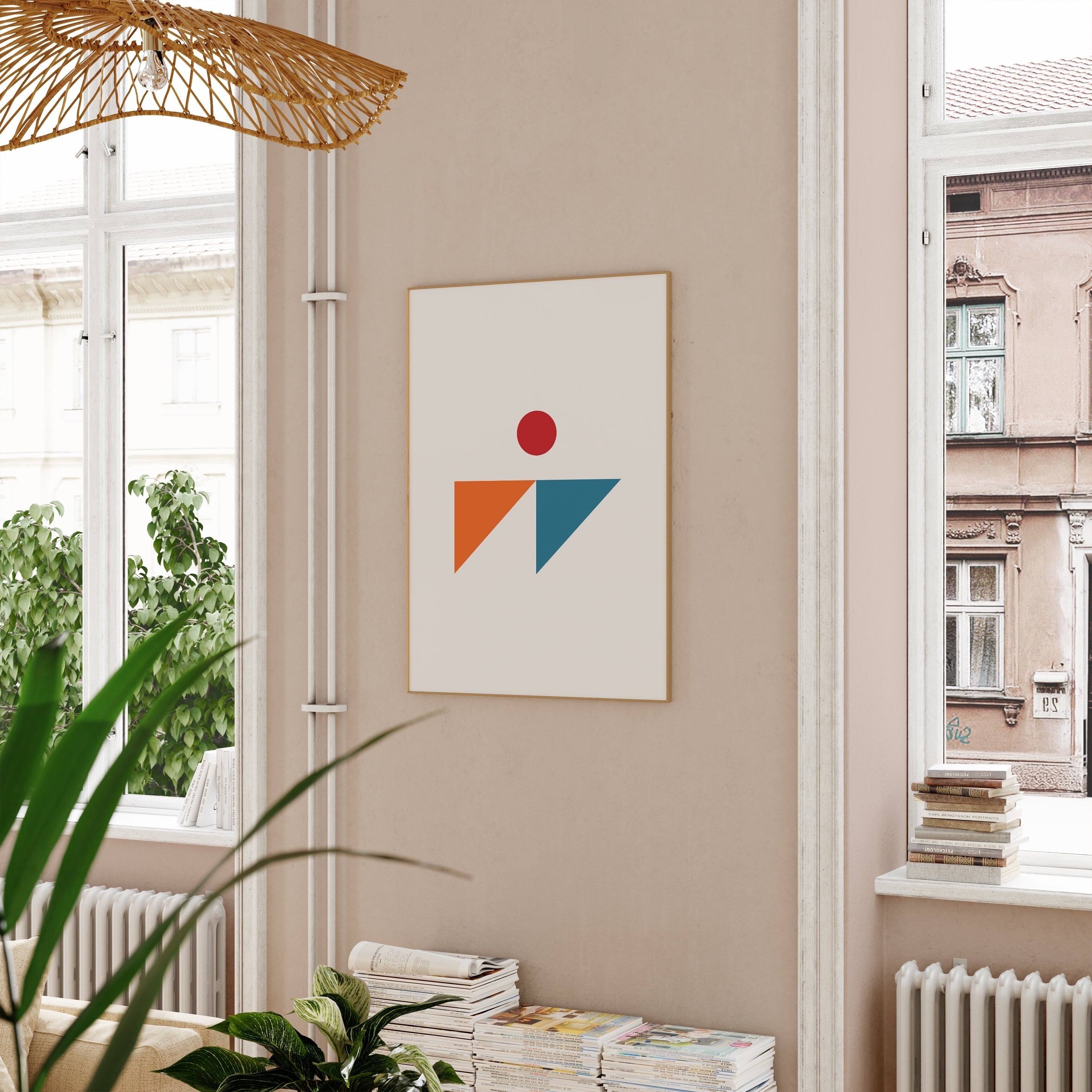 Abstract Wall Art - Minimalistic-psoter-wall_art-decor-The Poster Square