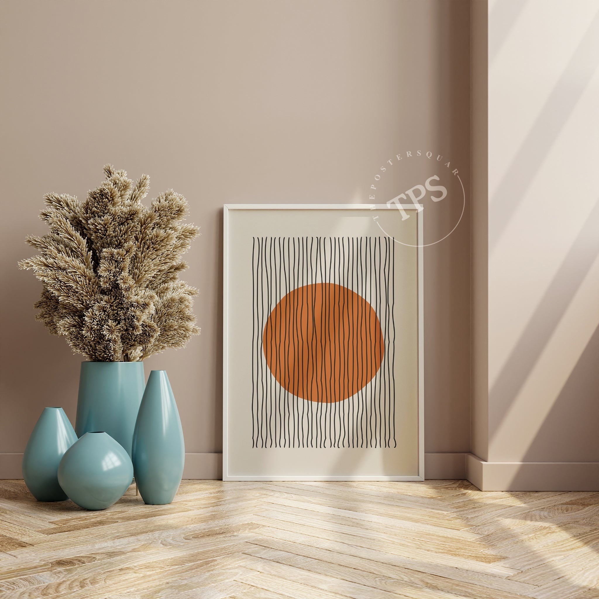 Abstract Wall Art - Minimalistic-psoter-wall_art-decor-The Poster Square