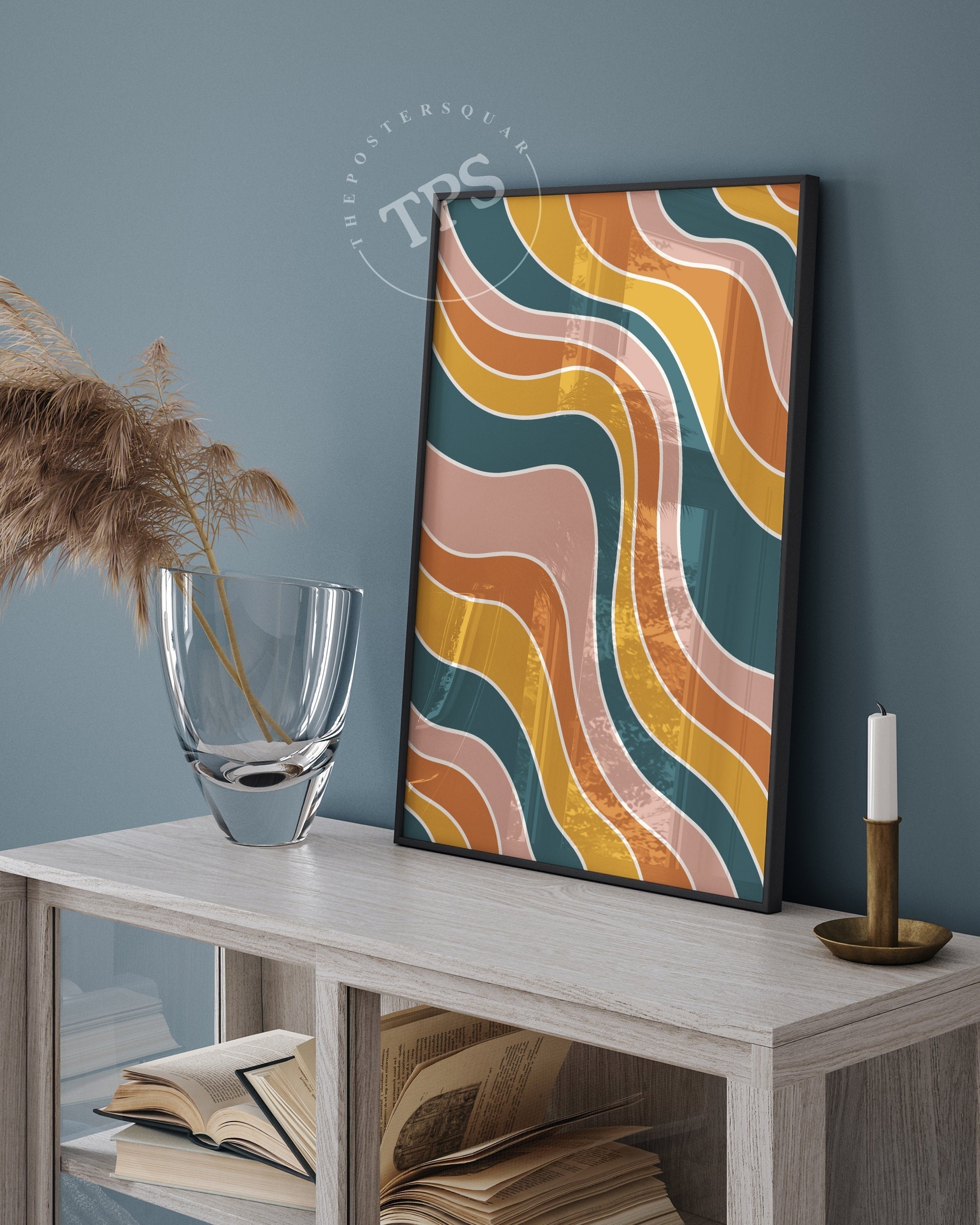 Abstract Wall Art - Minimalistic-psoter-wall_art-decor-The Poster Square