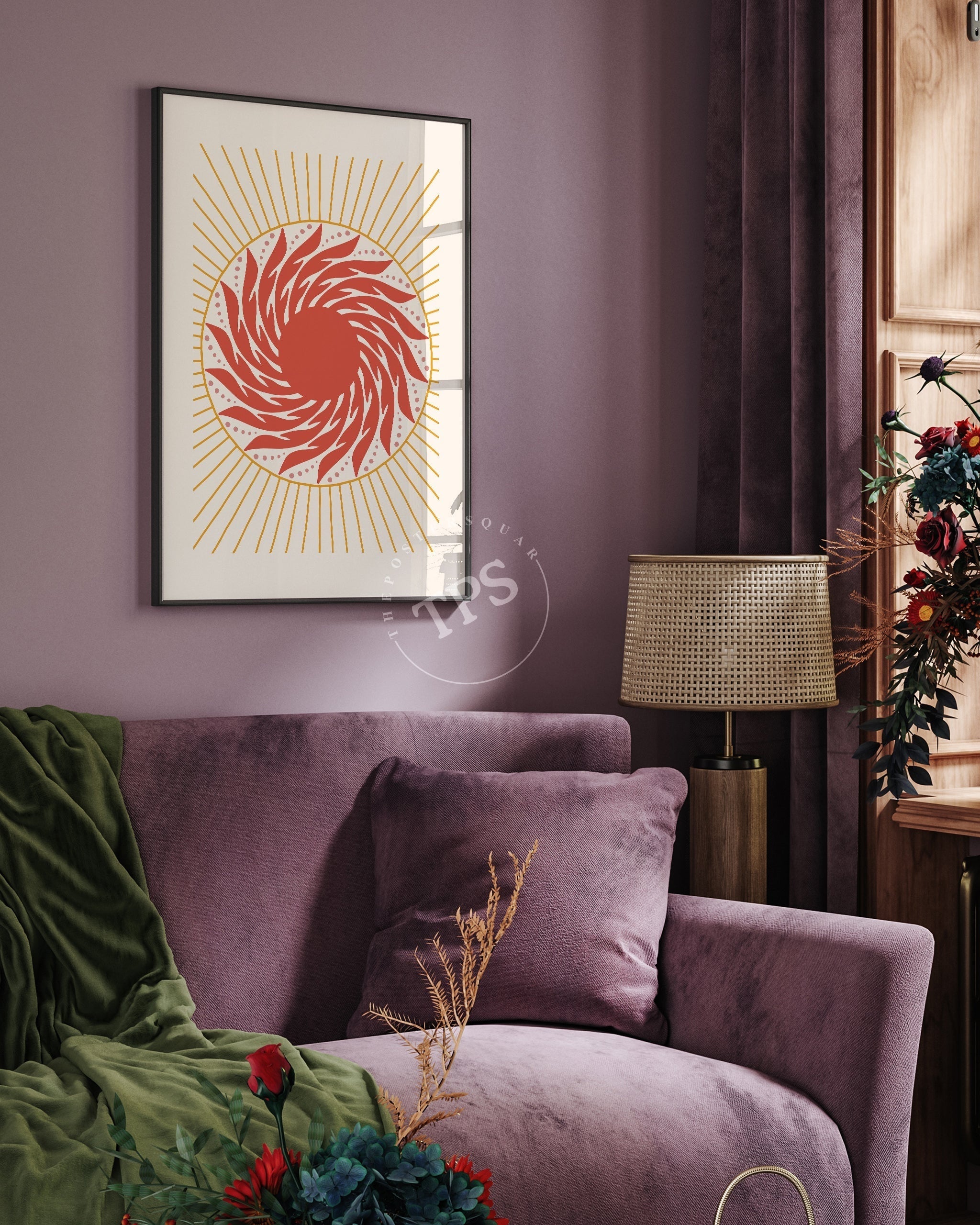 Abstract Wall Art - Minimalistic-psoter-wall_art-decor-The Poster Square