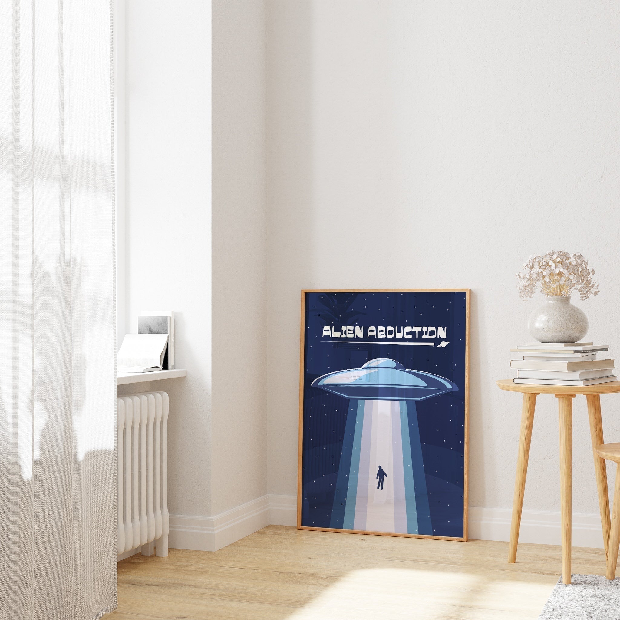 Alien Abduction-psoter-wall_art-decor-The Poster Square