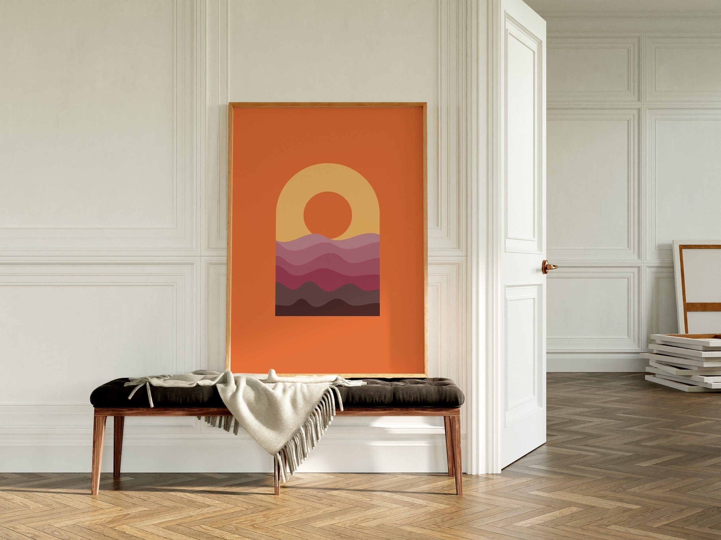 Amber Ascent-psoter-wall_art-decor-The Poster Square